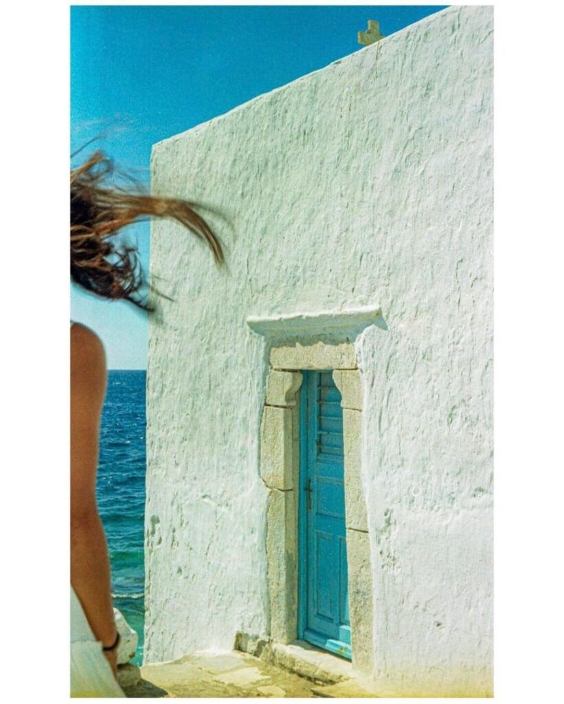 35mm film photo from Mykonos Greece. 