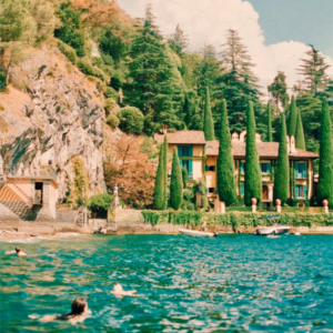 35mm film photo of Lake Como Italy by Kate Ferguson