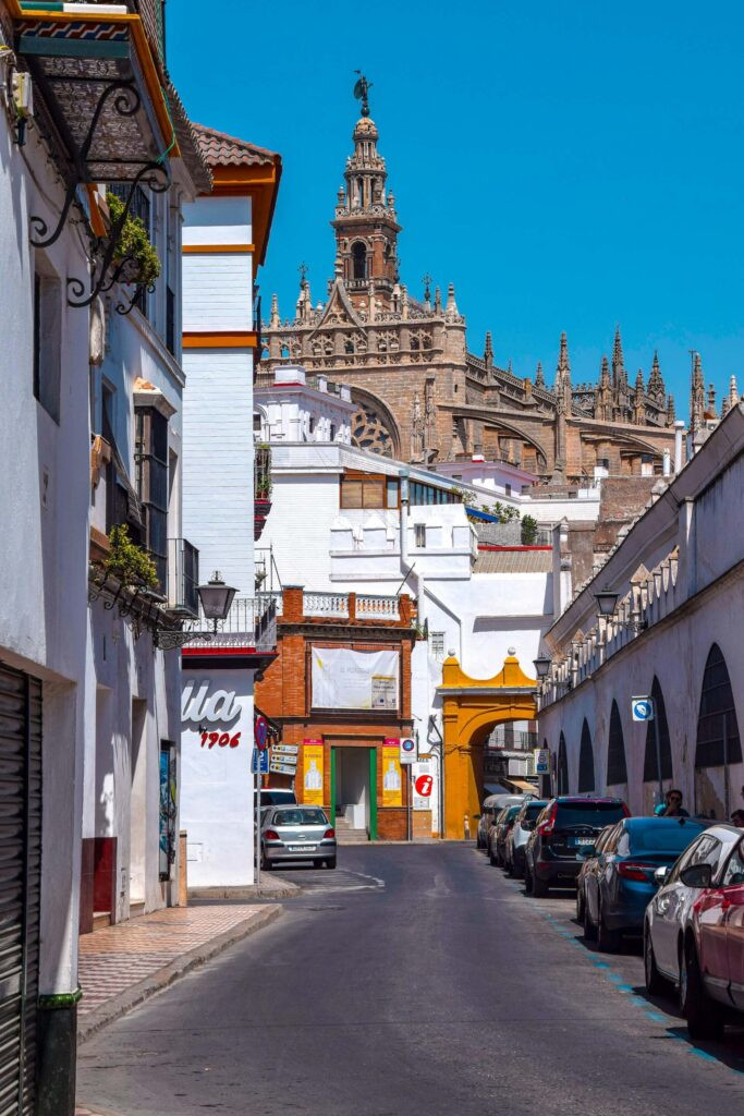 Walkable streets of Seville
